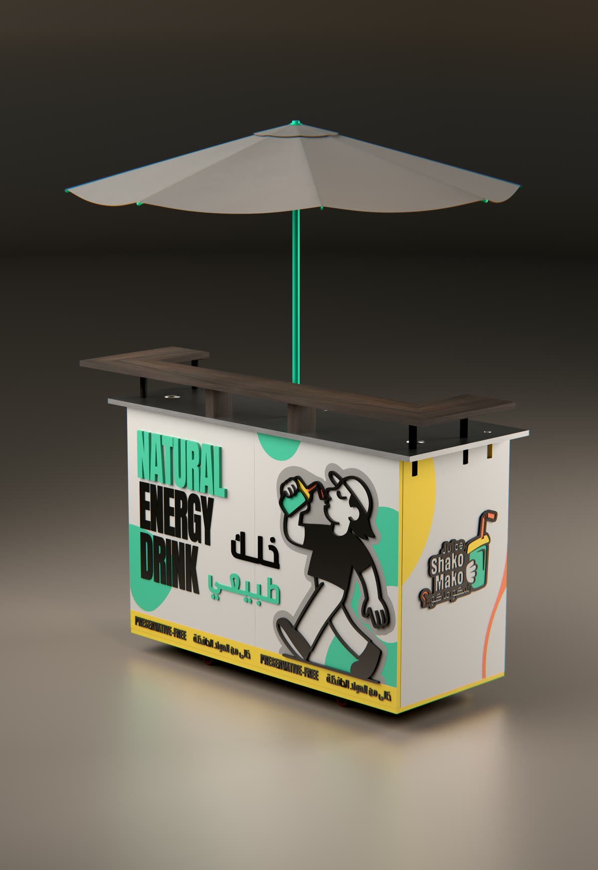Energy custom Booth+ build